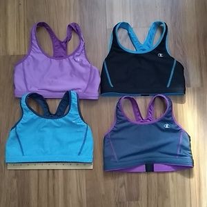 Set of 4 Champion Sports Bras